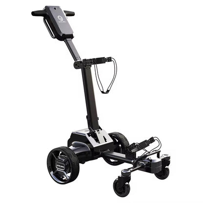 GOOTER E-Cad golf trolley, front angle view