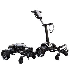 GOOTER E-Cad golf trolley, side view