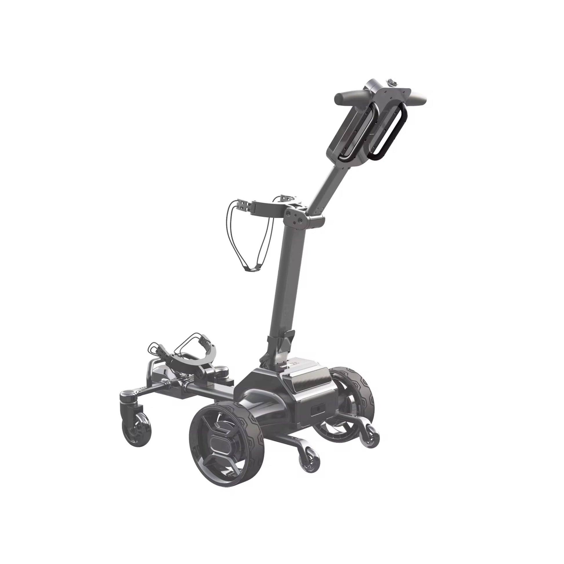 GOOTER E-Cad golf trolley with bag holder