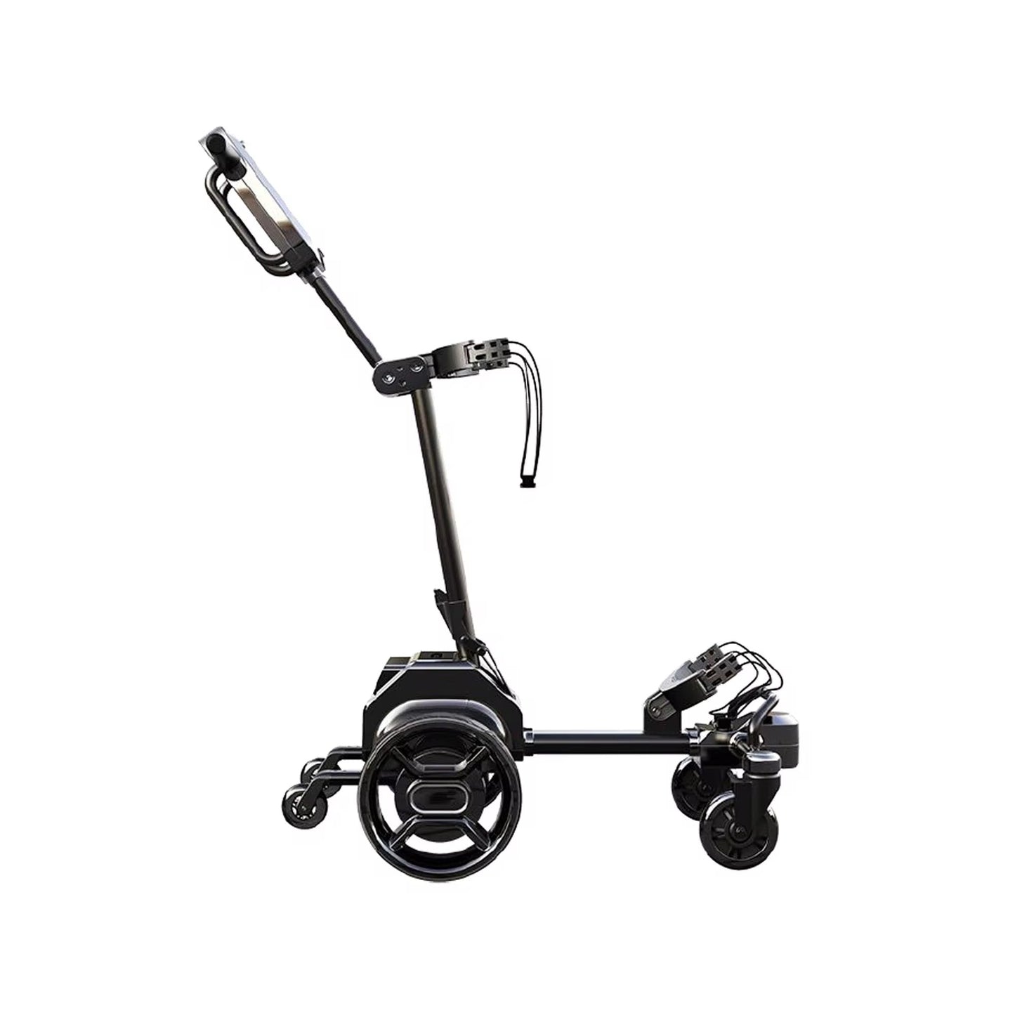 GOOTER E-Cad golf trolley, side view