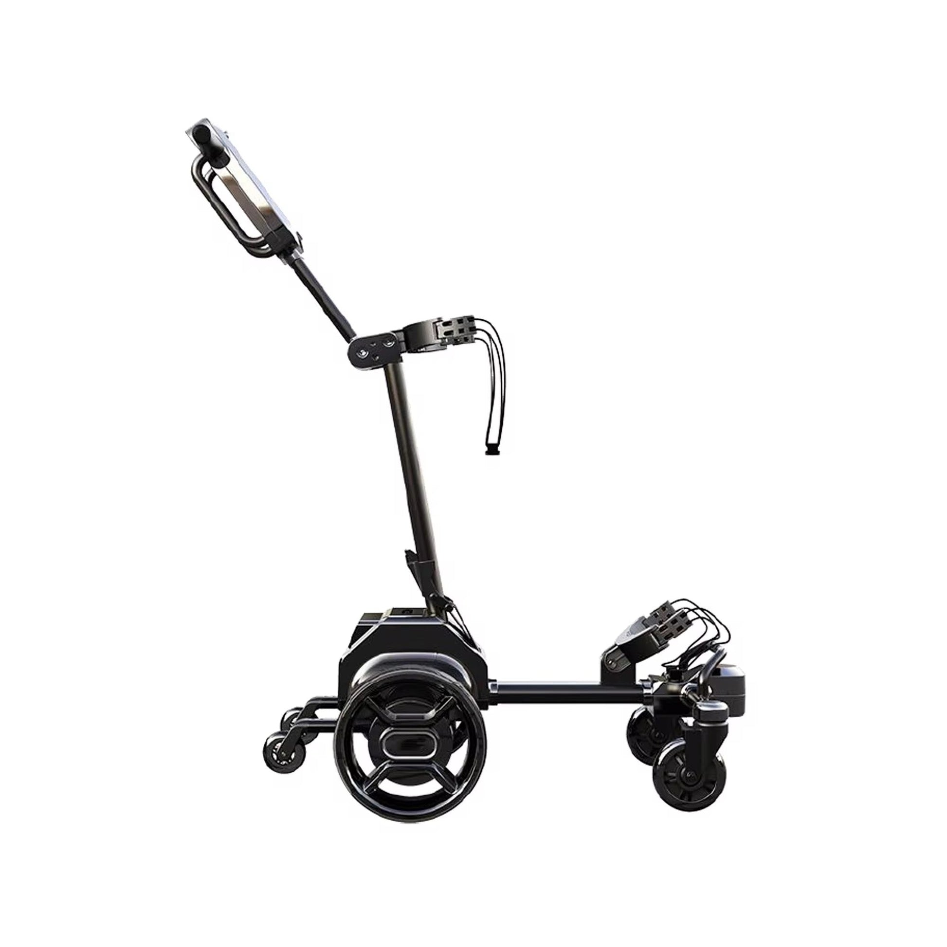 GOOTER E-Cad golf trolley, side view