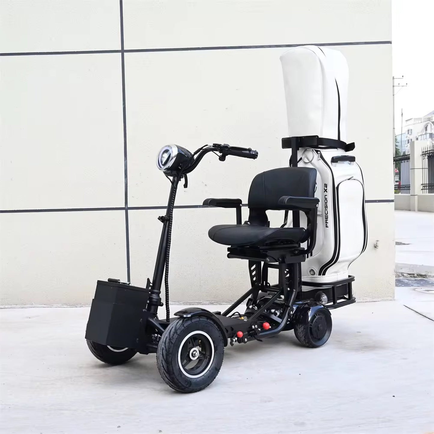 GOOTER electric golf cart with seat, front view