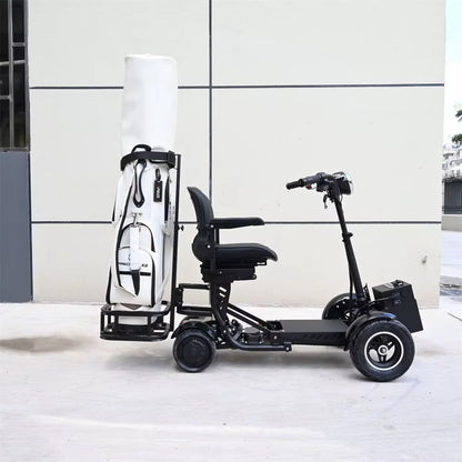 GOOTER E-CadCruiser Pro electric golf cart with seat, side view