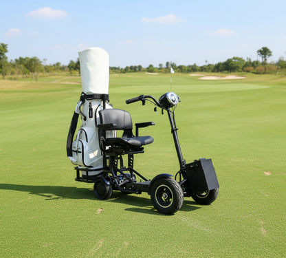 Electric golf cart with seat, foldable – GOOTER E-CadCruiser Pro