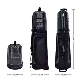 GOOTER Golf Travel Bag mit Rollen und Hartschale fuer Flugreisen