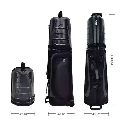 GOOTER Golf Travel Bag mit Rollen und Hartschale fuer Flugreisen