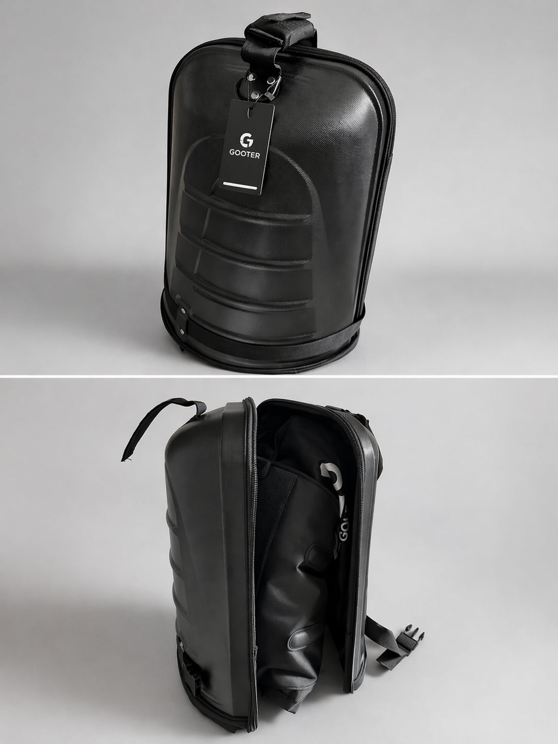 Golf Travel Bag mit Rollen & Hartschale – GOOTER Travel Hard Case