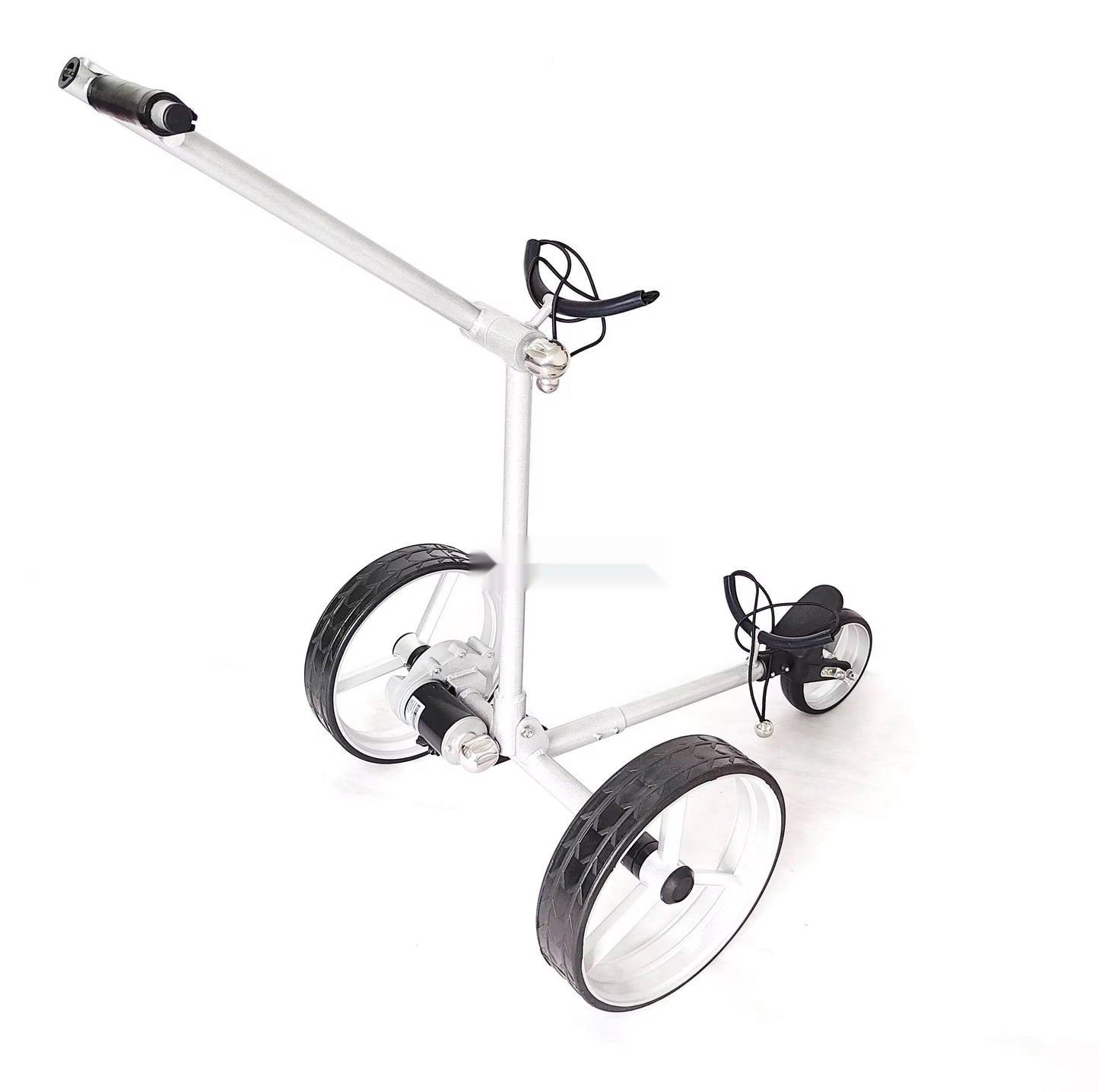 Elektrischer Golftrolley GOOTER E-CadOne Detail Motor und Bedienelemente