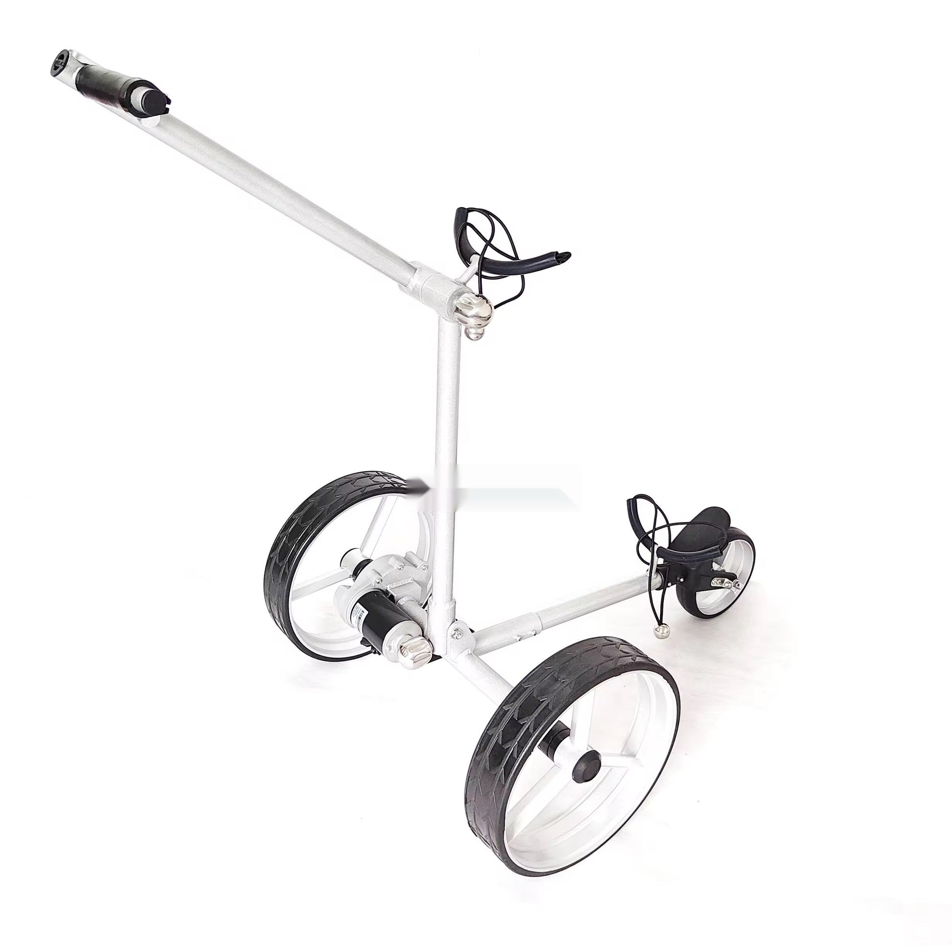 Elektrischer Golftrolley GOOTER E-CadOne Detail Motor und Bedienelemente