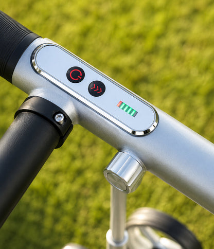 GOOTER E-CadOne Lenker mit Bedienpanel Ein-Aus-Taste und Akkuanzeige
