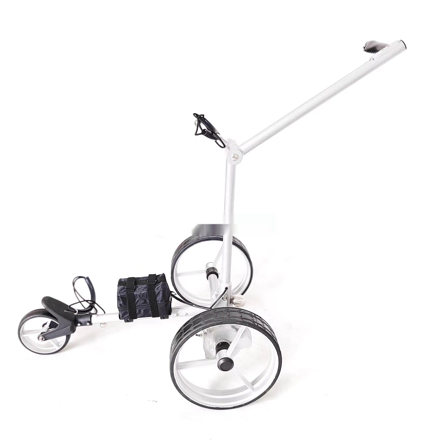 GOOTER E-CadOne Elektrischer Golftrolley Heckansicht mit Aluminiumrahmen